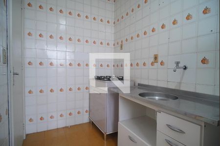 Cozinha de apartamento à venda com 1 quarto, 31m² em Pátria Nova, Novo Hamburgo