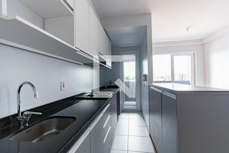 Cozinha de apartamento para alugar com 2 quartos, 55m² em Centro, Canoas