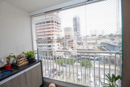 Varanda da Sala de apartamento à venda com 3 quartos, 61m² em Vila Ema, São Paulo
