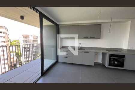 Cozinha - Armários de apartamento para alugar com 1 quarto, 63m² em Jardim das Bandeiras, São Paulo
