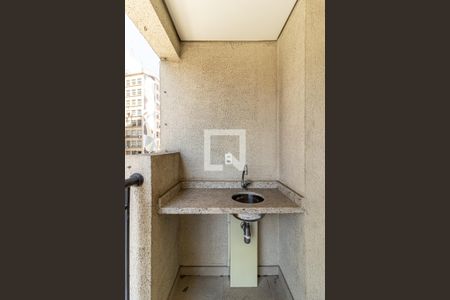 Varanda de apartamento para alugar com 1 quarto, 40m² em Centro Histórico de São Paulo, São Paulo