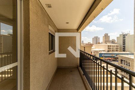 Varanda de apartamento para alugar com 1 quarto, 40m² em Centro Histórico de São Paulo, São Paulo