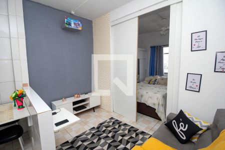 Studio à venda com 39m², 1 quarto e sem vagaSala