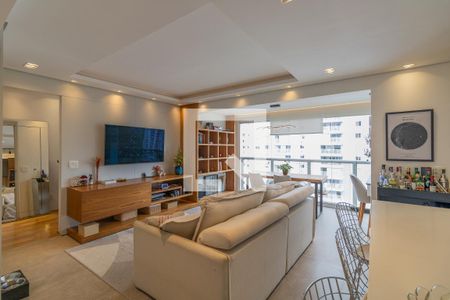 Sala de apartamento para alugar com 1 quarto, 67m² em Vila Andrade, São Paulo