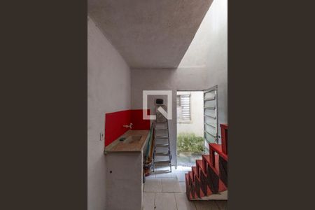 Sala e Cozinha Integrada  de casa para alugar com 1 quarto, 30m² em Vila Matilde, São Paulo