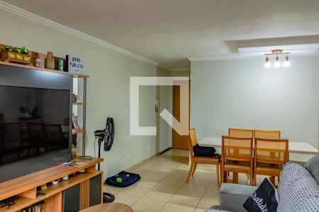 Sala de apartamento à venda com 3 quartos, 95m² em Vila Campestre, São Paulo