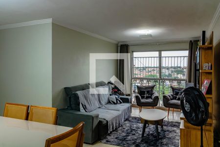 Sala de apartamento à venda com 3 quartos, 95m² em Vila Campestre, São Paulo