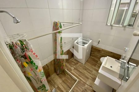 Banheiro Social de apartamento para alugar com 1 quarto, 45m² em Copacabana, Rio de Janeiro