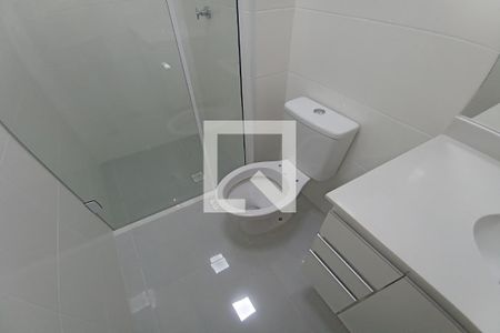 Banheiro Social de kitnet/studio para alugar com 1 quarto, 34m² em Ribeirânia, Ribeirão Preto