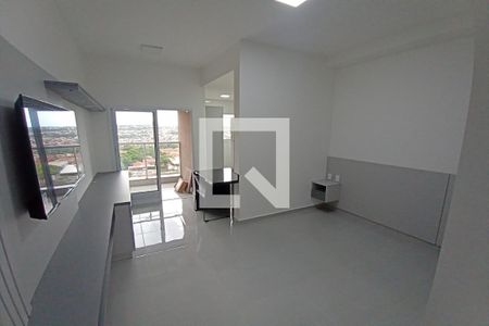 Sala - Lavanderia de kitnet/studio para alugar com 1 quarto, 34m² em Ribeirânia, Ribeirão Preto