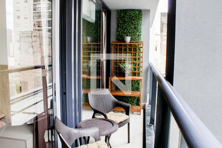 Varanda de apartamento à venda com 1 quarto, 40m² em Perdizes, São Paulo