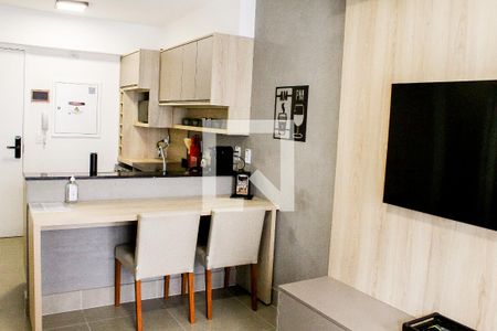 Sala de apartamento à venda com 1 quarto, 40m² em Perdizes, São Paulo