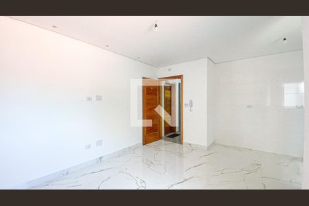 Sala - Sala de Jantar - Cozinha de apartamento para alugar com 2 quartos, 116m² em Campestre, Santo André