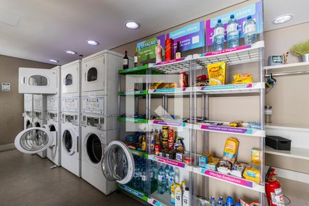 Studio à venda com 25m², 1 quarto e sem vagaÁrea Comum - Lavanderia