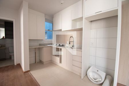 sala/cozinha de apartamento para alugar com 2 quartos, 47m² em Feitoria, São Leopoldo