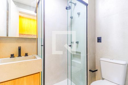 Studio para alugar com 23m², 1 quarto e sem vaga Studio para alugar com 23m², 1 quarto e sem vagaBanheiro