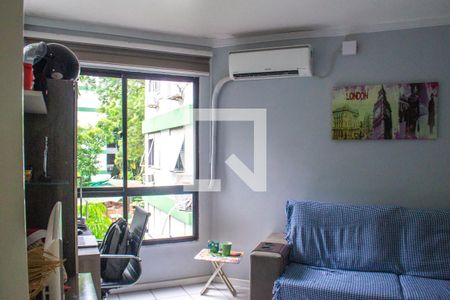 Sala  de apartamento à venda com 1 quarto, 50m² em Nonoai, Porto Alegre