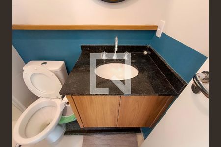 Studio para alugar com 25m², 1 quarto e sem vaga Studio para alugar com 25m², 1 quarto e sem vagaBanheiro