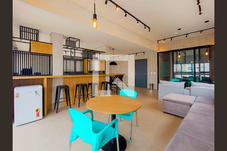 Studio para alugar com 25m², 1 quarto e sem vaga Studio para alugar com 25m², 1 quarto e sem vagaÁrea Comum - Salão de Festas