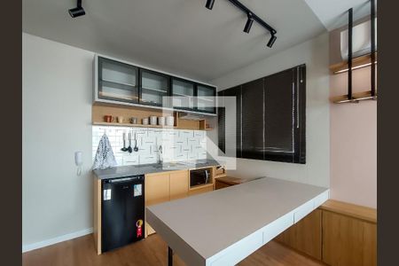 Studio para alugar com 25m², 1 quarto e sem vaga Studio para alugar com 25m², 1 quarto e sem vagaCozinha