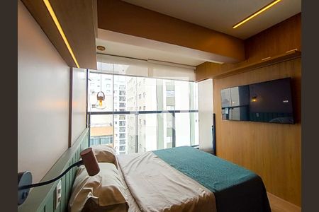 Studio para alugar com 25m², 1 quarto e sem vaga Studio para alugar com 25m², 1 quarto e sem vagaQuarto