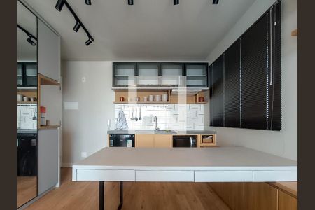Studio para alugar com 25m², 1 quarto e sem vaga Studio para alugar com 25m², 1 quarto e sem vagaCozinha