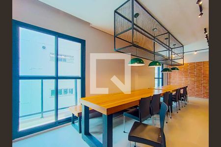 Studio para alugar com 25m², 1 quarto e sem vaga Studio para alugar com 25m², 1 quarto e sem vagaÁrea Comum - Cozinha Coletiva