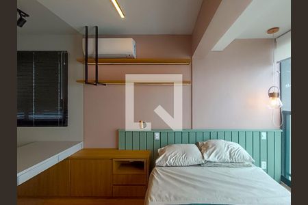 Studio para alugar com 25m², 1 quarto e sem vaga Studio para alugar com 25m², 1 quarto e sem vagaQuarto