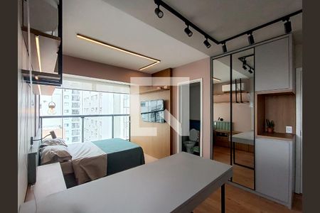 Studio para alugar com 25m², 1 quarto e sem vaga Studio para alugar com 25m², 1 quarto e sem vagaCozinha
