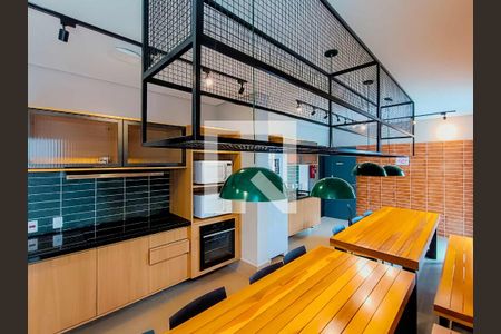 Studio para alugar com 25m², 1 quarto e sem vaga Studio para alugar com 25m², 1 quarto e sem vagaÁrea Comum - Cozinha Coletiva