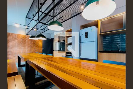 Studio para alugar com 25m², 1 quarto e sem vaga Studio para alugar com 25m², 1 quarto e sem vagaÁrea Comum - Cozinha Coletiva