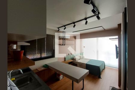 Studio para alugar com 25m², 1 quarto e sem vaga Studio para alugar com 25m², 1 quarto e sem vagaQuarto