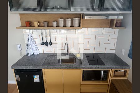 Studio para alugar com 25m², 1 quarto e sem vaga Studio para alugar com 25m², 1 quarto e sem vagaCozinha