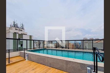 Studio para alugar com 25m², 1 quarto e sem vaga Studio para alugar com 25m², 1 quarto e sem vagaÁrea Comum - Piscina