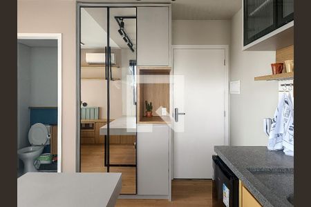 Studio para alugar com 25m², 1 quarto e sem vaga Studio para alugar com 25m², 1 quarto e sem vagaCozinha