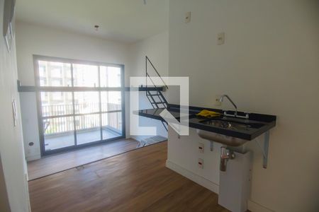 Cozinha de apartamento para alugar com 1 quarto, 29m² em Perdizes, São Paulo