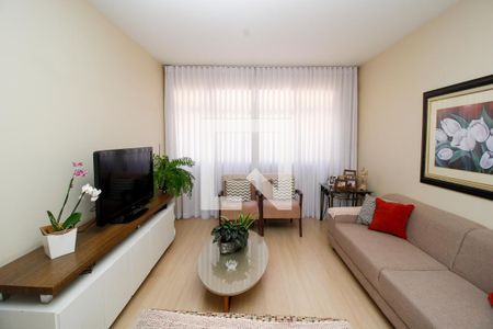 Sala de apartamento à venda com 3 quartos, 116m² em Savassi, Belo Horizonte