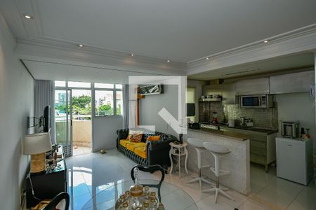 Sala de Estar/Jantar  de apartamento para alugar com 2 quartos, 99m² em Cambuí, Campinas