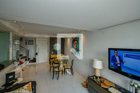 Sala de Estar/Jantar  de apartamento para alugar com 2 quartos, 99m² em Cambuí, Campinas