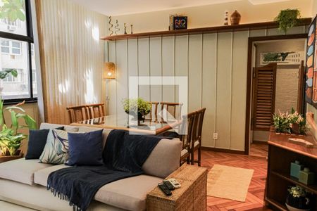 Sala de apartamento para alugar com 3 quartos, 90m² em Copacabana, Rio de Janeiro
