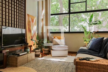 Sala de apartamento para alugar com 3 quartos, 90m² em Copacabana, Rio de Janeiro