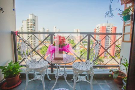 varanda de apartamento à venda com 3 quartos, 74m² em Chácara Inglesa, São Paulo