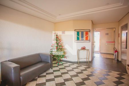 Apartamento à venda com 74m², 3 quartos e 2 vagasHall social