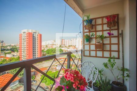 varanda de apartamento à venda com 3 quartos, 74m² em Chácara Inglesa, São Paulo