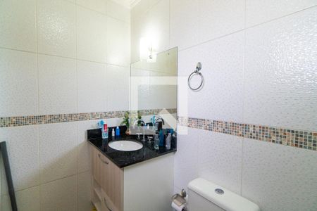 Banheiro da Suíte 1 de casa de condomínio à venda com 2 quartos, 80m² em Jabaquara, São Paulo