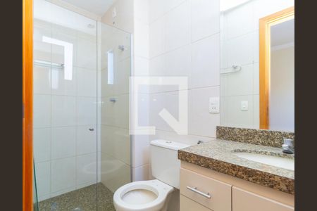 Banheiro Quarto 1 de apartamento à venda com 3 quartos, 110m² em Palmares, Belo Horizonte