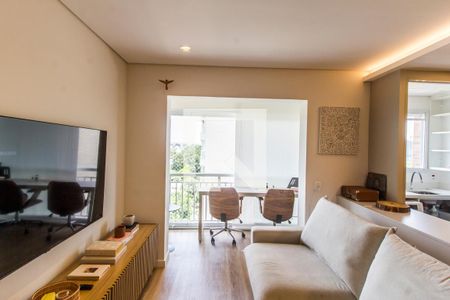Apartamento para alugar com 50m², 1 quarto e 1 vaga Apartamento para alugar com 50m², 1 quarto e 1 vagaDetalhe Sala