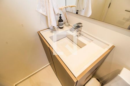 Apartamento para alugar com 50m², 1 quarto e 1 vaga Apartamento para alugar com 50m², 1 quarto e 1 vagaDetalhe do banheiro