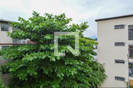 Vista do Quarto  de apartamento à venda com 2 quartos, 52m² em Pechincha, Rio de Janeiro