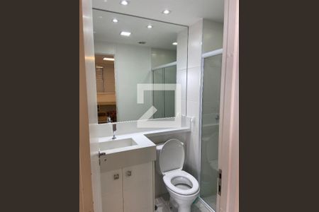 Banheiro de apartamento à venda com 1 quarto, 55m² em Vila Gomes, São Paulo